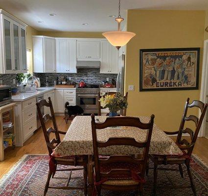 Kitchen and Dining Area