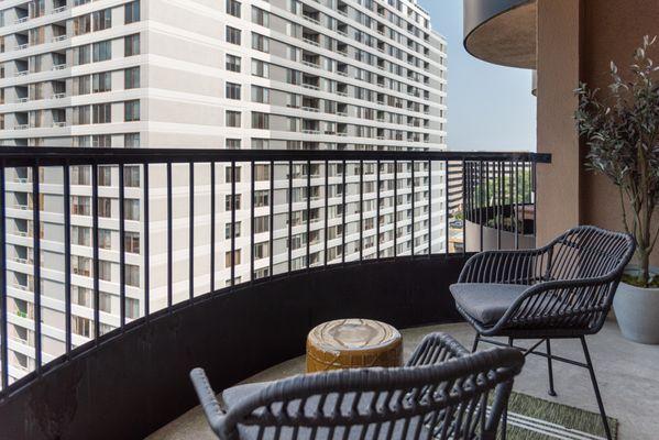 Apartment balcony