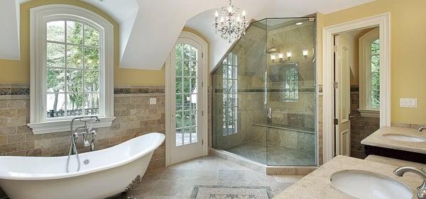 glass custom doors rails shower frameless definition mirror complete commercial servidce services