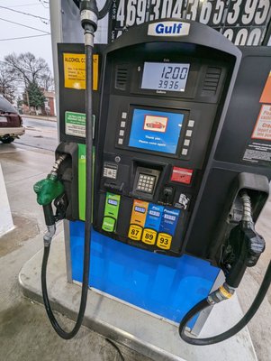 Diesel offered at the gas pumps