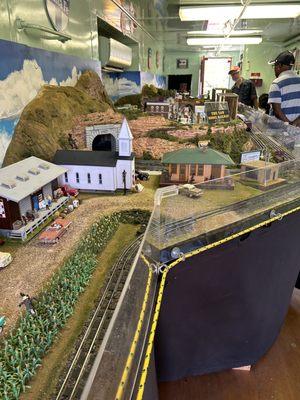 T & W Model railroad!