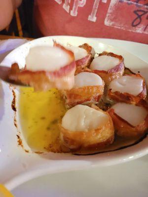 Hot, Delicious Scallops.