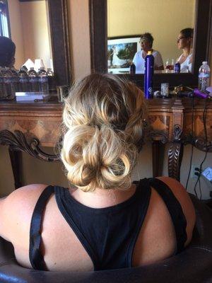 Wedding hair