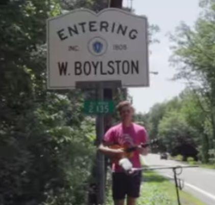 Entering W. Boylston