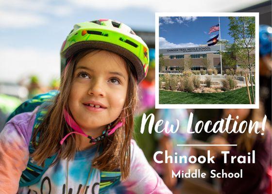 New Location! Go West is now at Chinook Trail Middle School