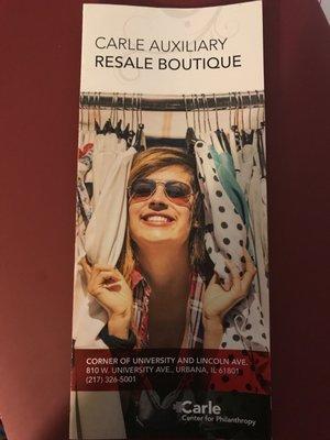 Carle Auxiliary Resale Boutique