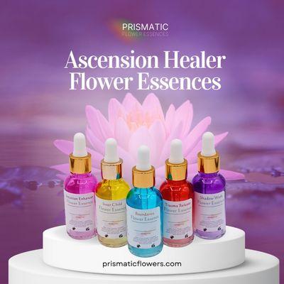 Ascension Energy Healer Flower Essence Set.