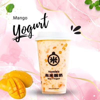 Dive into a Tropical Escape with Our Creamy Mango Yogurt!