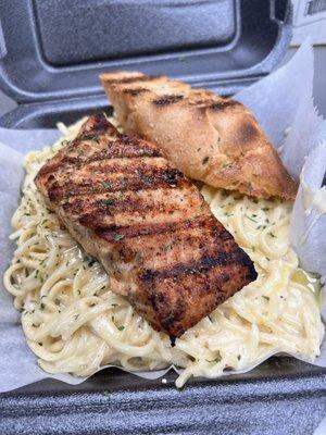 Hooked On Pasta w/Salmon