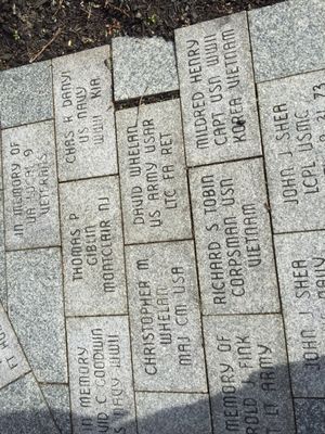 Pavers for my son(now a LTC on active duty) and myself