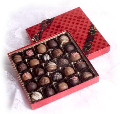 Valentine Truffle Gift