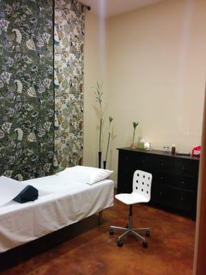 The room where I received my treatment