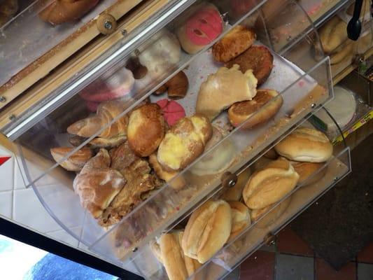 Fresh bread delivered daily.