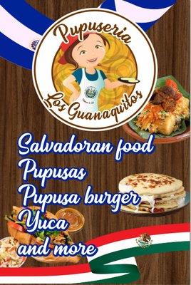 Pupusas , tacos y más