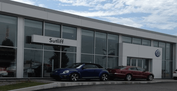 We are located inside the Sutliff Volkswagen dealership!