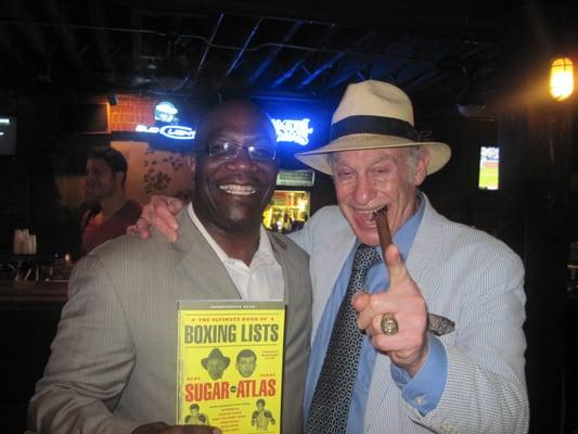 World Famous Boxing Scribe the Late Bert Sugar at Finnigan's Wake in Northern Liberties.