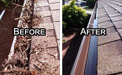 Gutter cleaning