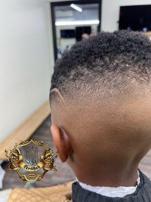 Kids bald fade