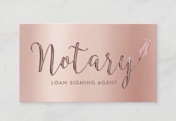 Notary sign