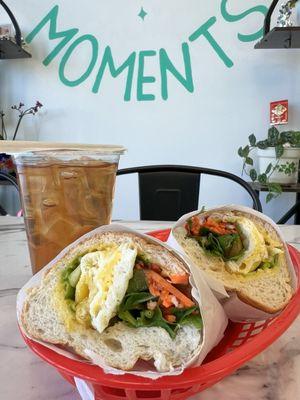 Fried Egg Sandwich (Banh Mi)