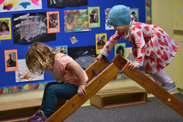 Motor Room obstacle courses help with gross motor skills