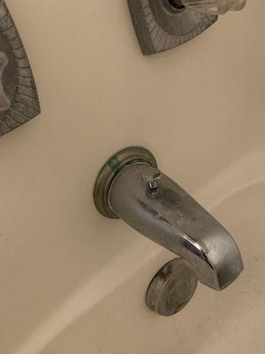 Broken Tub spout