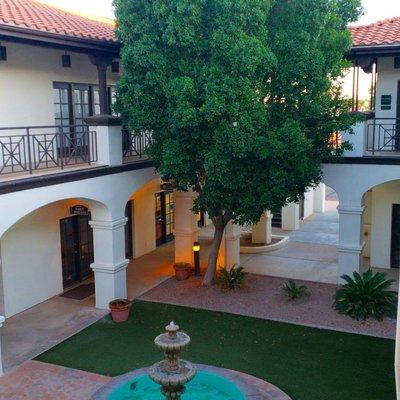 Our Gorgeous Courtyard View