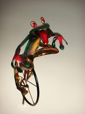 Frog on a Unicycle $155.00