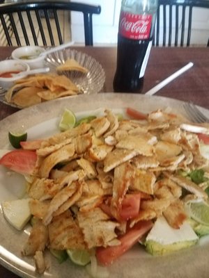 Ensalada de pollo