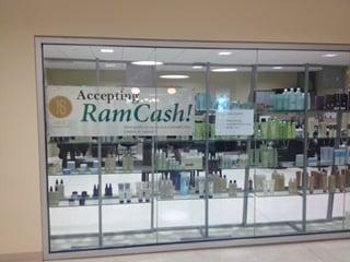 Ram Cash excepted at James Campus Salon CSU