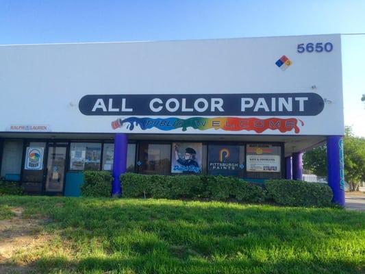 All Color Paint, Mission Blvd at Benson Ave in Ontario.