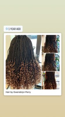 Crochet braids