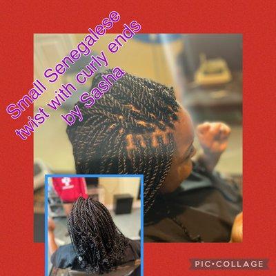 Senegalese twist by sasha hair included in the price