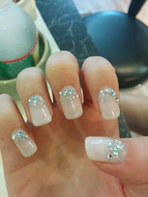 These are the nails I got at Francesca, super beautiful!