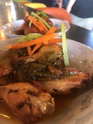 Green Chile wings