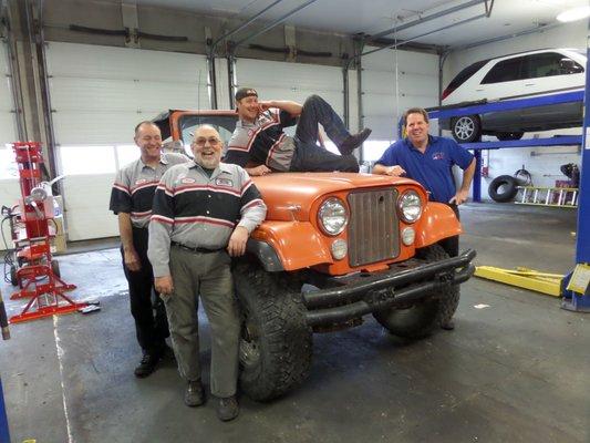 Meet our A Plus Automotive team of ASE certified technicians.