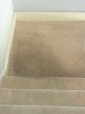 Had a big spot at the bottom of my stairs