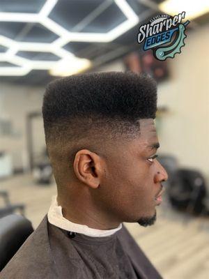 High top fade