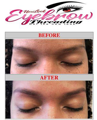 Eyebrow Treading done by New Look eyebrow Threading Artists. New Look Eyebrow Threading, 3007 Rigsby Ave, San Antonio, TX 78220