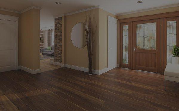 home with hardwood flooring