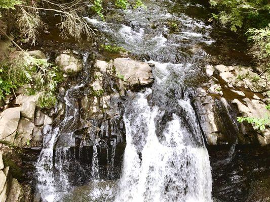 The falls at sweet arrow lake