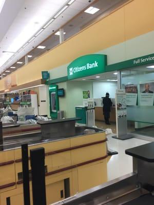 Dedham Citizens Bank -- Stop&Shop : 160 Providence Highway, Dedham           Storefront