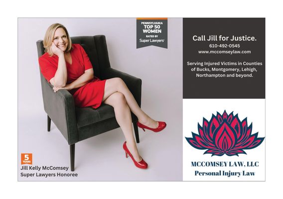 Attorney Jill Kelly McComsey has been recognized on the Top 50 Women List by Super Lawyers Magazine.