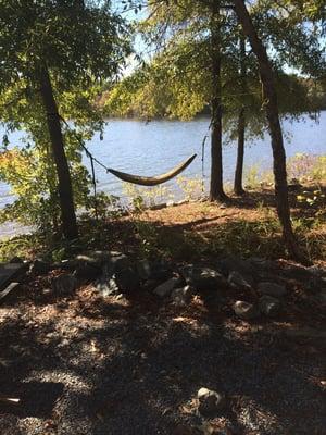 Nice hammock spot on site 36