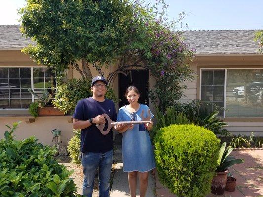 This is what we strive for with every client! Happy clients! Congratulations to our first time home buyers!