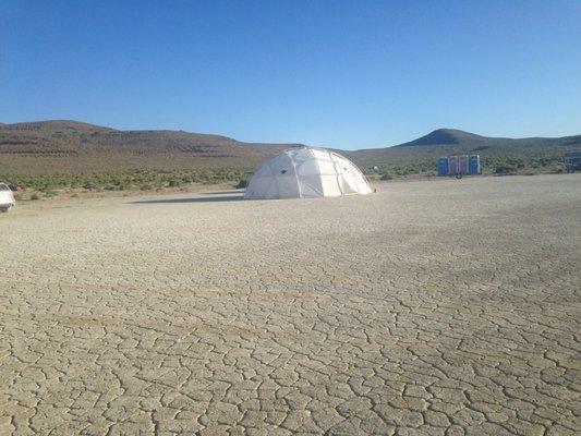 NOS out on the Playa at Black Rock Rendezvous 2017