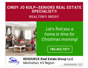 There's still time to buy or sell a home before Christmas.  Call me 785-422-7071