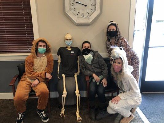 Best place EVER! Too bad I didn't 'costume up' today to match but had to capture the Halloween spirit! I love getting treatments here