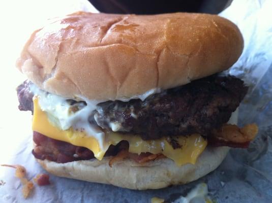 $5 Large Bacon Cheese Burger