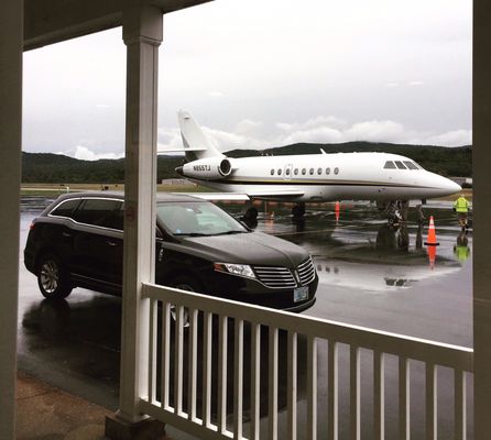 We will pull right up to your jet to make it easier for you.